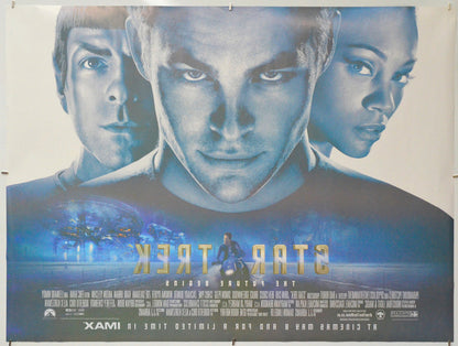 Star Trek (Back) Cinema Quad Movie Poster 