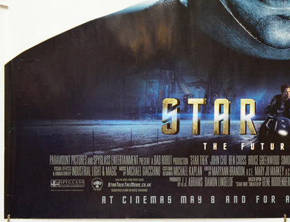 Star Trek (Bottom Left) Cinema Quad Movie Poster 