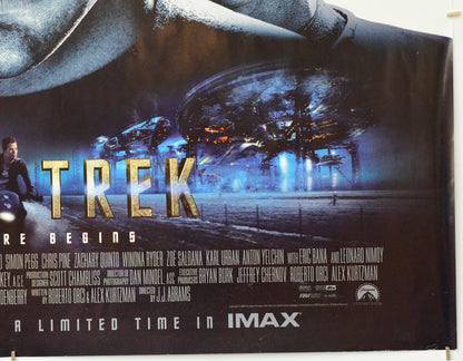 Star Trek (Bottom Right) Cinema Quad Movie Poster 