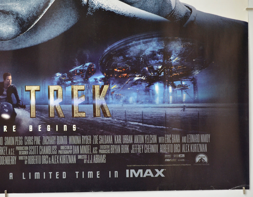 Star Trek (Bottom Right) Cinema Quad Movie Poster 