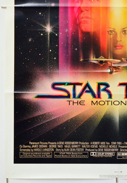 Star Trek: The Motion Picture (Bottom Left) Cinema One Sheet Movie Poster 