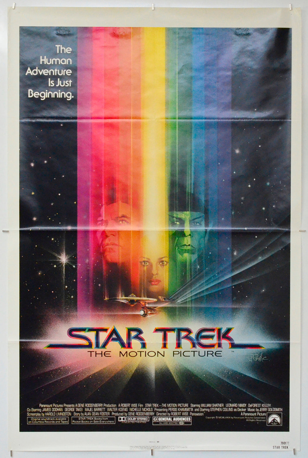 Star Trek: The Motion Picture - Original One Sheet Poster - Film Poster - Movie Poster 
