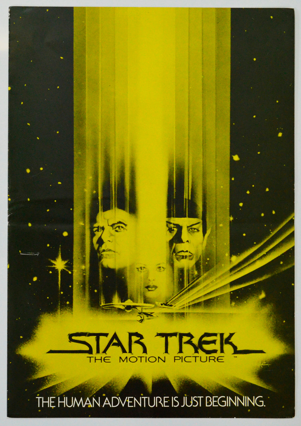 Star Trek: The Motion Picture Original Cinema Exhibitors Press Synopsis / Credits Booklet (front)