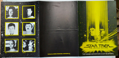 Star Trek: The Motion Picture Original Cinema Exhibitors Press Synopsis / Credits Booklet (opened out back)