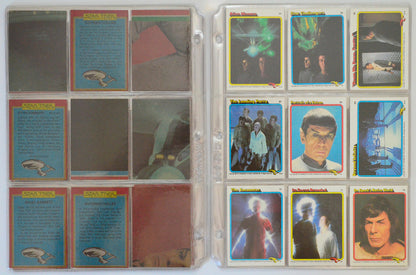 Star Trek : The Motion Picture Trading Card set by Topps (cards 64-72)