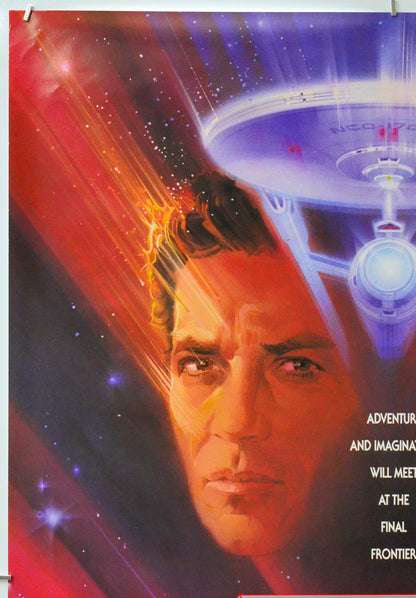Star Trek V : The Final Frontier (Top Left) Cinema One Sheet Movie Poster 
