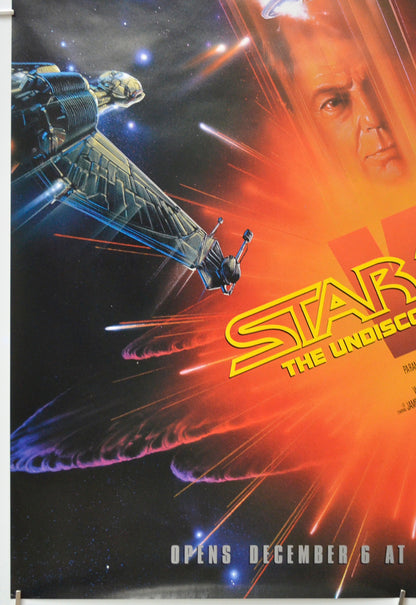 STAR TREK VI - THE UNDISCOVERED COUNTRY (Bottom Left) Cinema One Sheet Movie Poster 