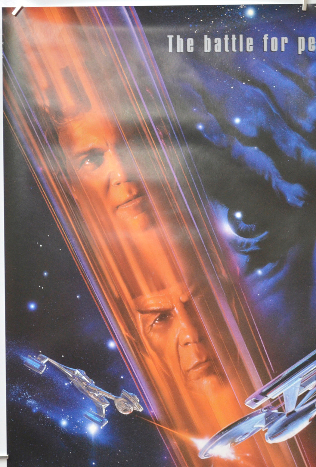 STAR TREK VI - THE UNDISCOVERED COUNTRY (Top Left) Cinema One Sheet Movie Poster 