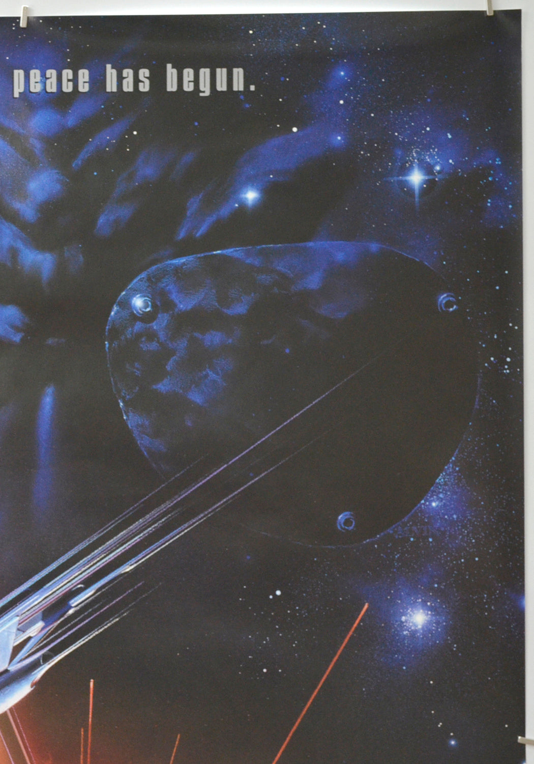 STAR TREK VI - THE UNDISCOVERED COUNTRY (Top Right) Cinema One Sheet Movie Poster 