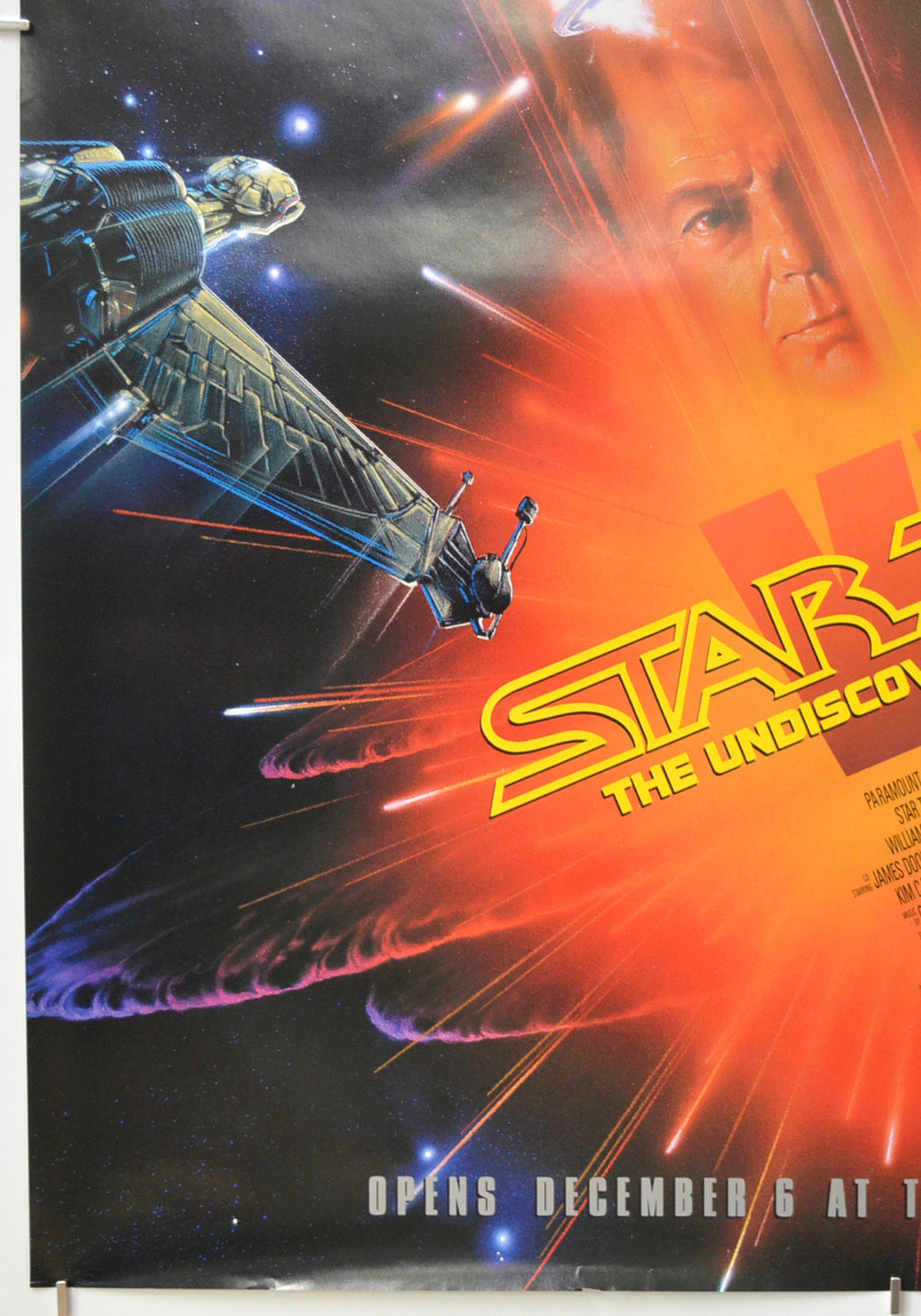 STAR TREK VI - THE UNDISCOVERED COUNTRY (Bottom Left) Cinema One Sheet Movie Poster 