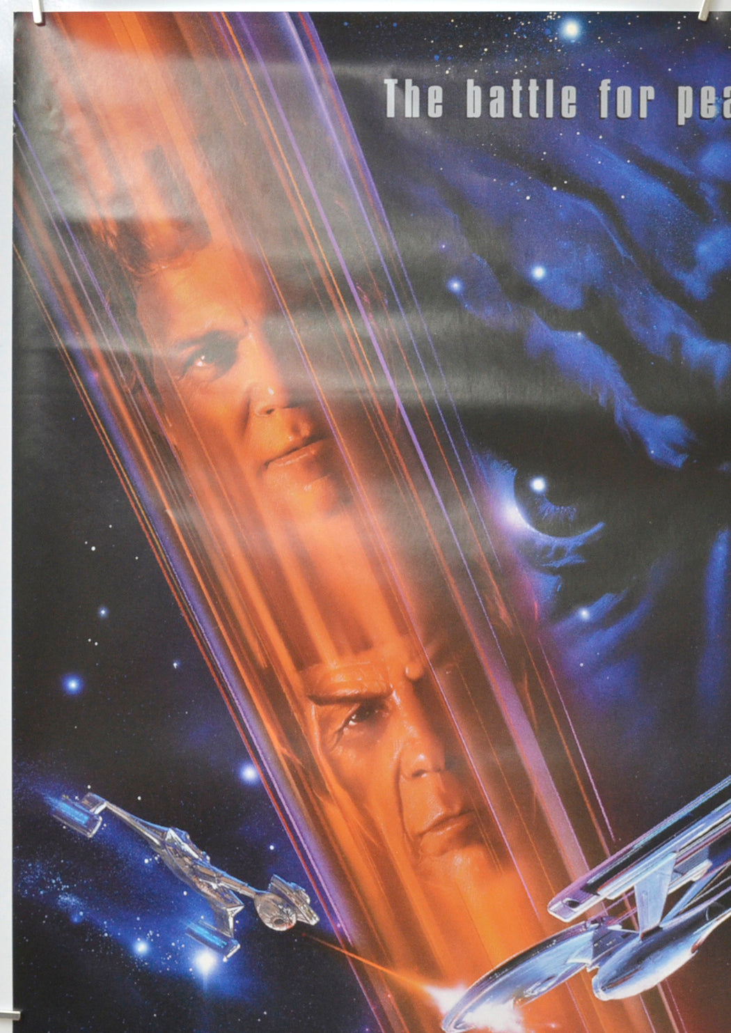 STAR TREK VI - THE UNDISCOVERED COUNTRY (Top Left) Cinema One Sheet Movie Poster 