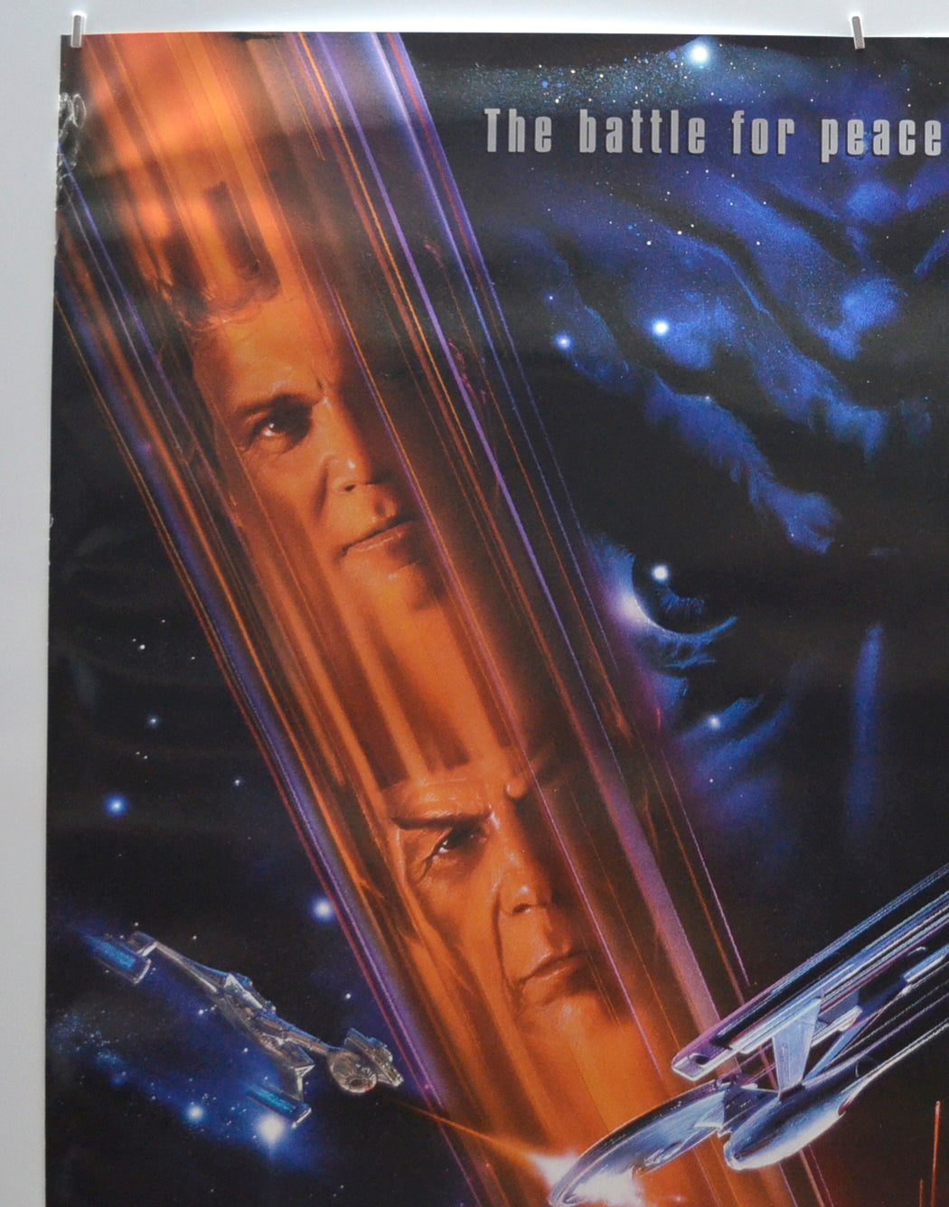 STAR TREK VI - THE UNDISCOVERED COUNTRY (Top Left) Cinema One Sheet Movie Poster 