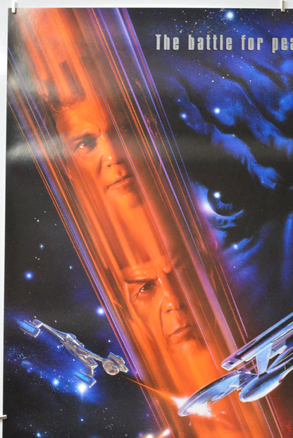 STAR TREK VI - THE UNDISCOVERED COUNTRY (Top Left) Cinema One Sheet Movie Poster 