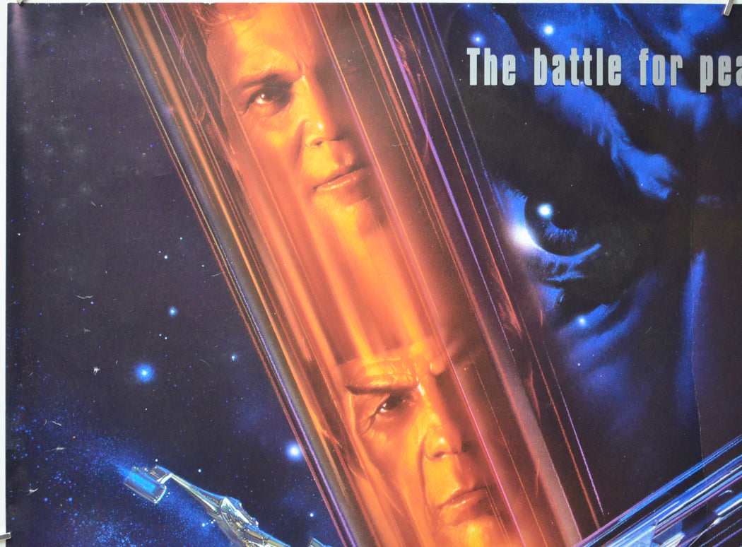 STAR TREK VI - THE UNDISCOVERED COUNTRY (Top Left) Cinema Quad Movie Poster 