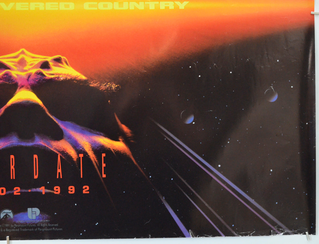 STAR TREK VI - THE UNDISCOVERED COUNTRY (Bottom Right) Cinema Quad Movie Poster 