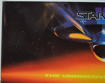 STAR TREK VI - THE UNDISCOVERED COUNTRY (Top Left) Cinema Quad Movie Poster 