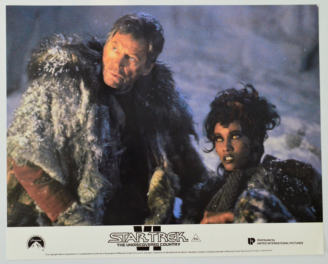 Star Trek VI : The Undiscovered Country (Card 5) Cinema Set of Colour FOH Stills / Lobby Cards 