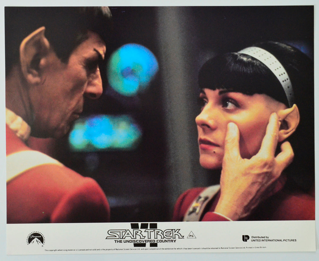 Star Trek VI : The Undiscovered Country (Card 6) Cinema Set of Colour FOH Stills / Lobby Cards 