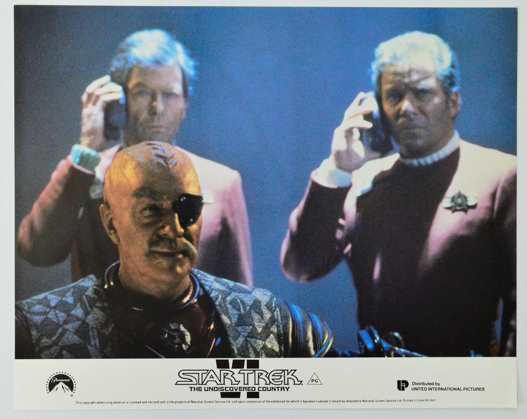 Star Trek VI : The Undiscovered Country (Card 7) Cinema Set of Colour FOH Stills / Lobby Cards 