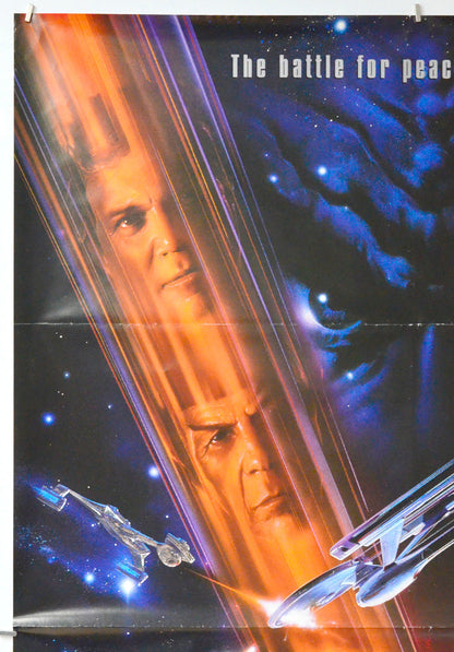 Star Trek VI : The Undiscovered Country (Top Left) Cinema One Sheet Movie Poster 