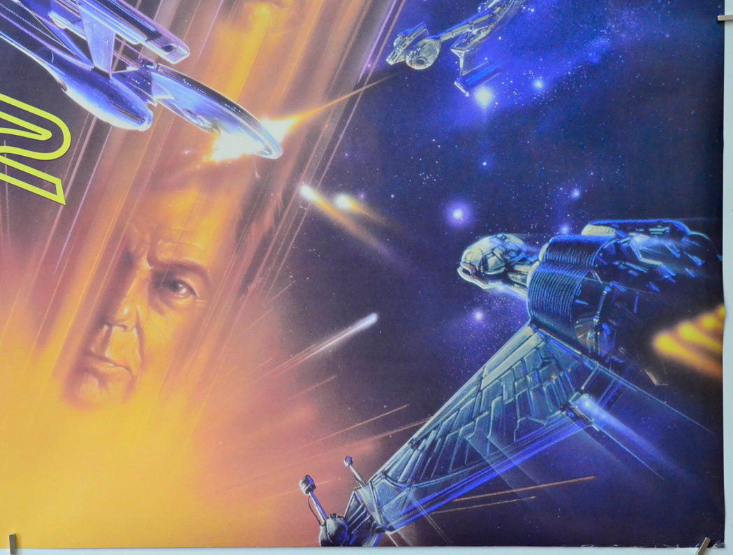Star Trek VI : The Undiscovered Country (Back Bottom Right) Cinema Quad Movie Poster 