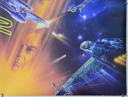 Star Trek VI : The Undiscovered Country (Back Bottom Right) Cinema Quad Movie Poster 
