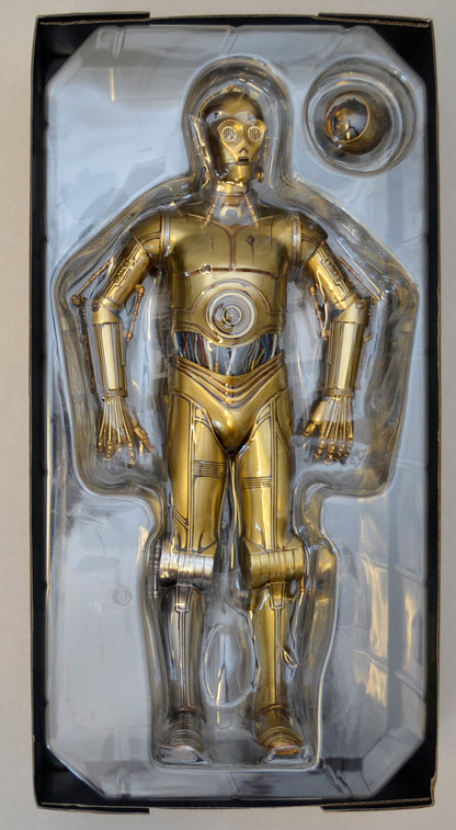 STAR WARS : SIDESHOW TOY - C-3PO– SIDEHOW EXCLUSIVE – Box Inside View 