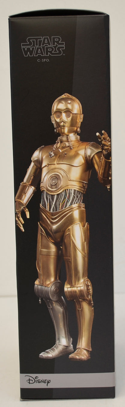 STAR WARS : SIDESHOW TOY - C-3PO– SIDEHOW EXCLUSIVE – Box Left View 