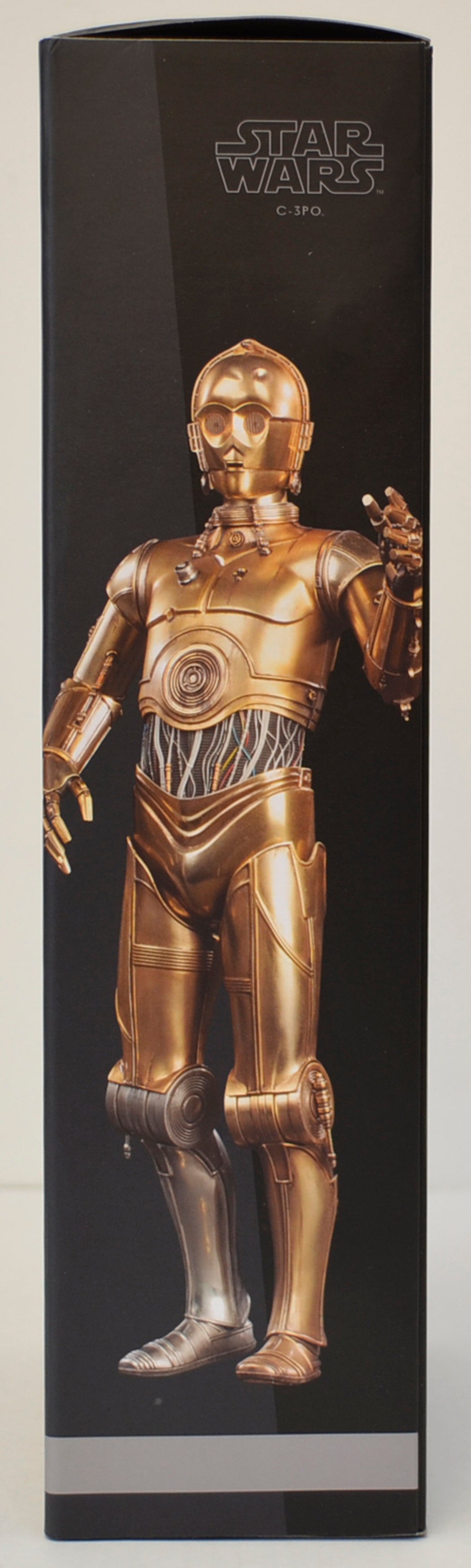 STAR WARS : SIDESHOW TOY - C-3PO– SIDEHOW EXCLUSIVE – Box Right View 