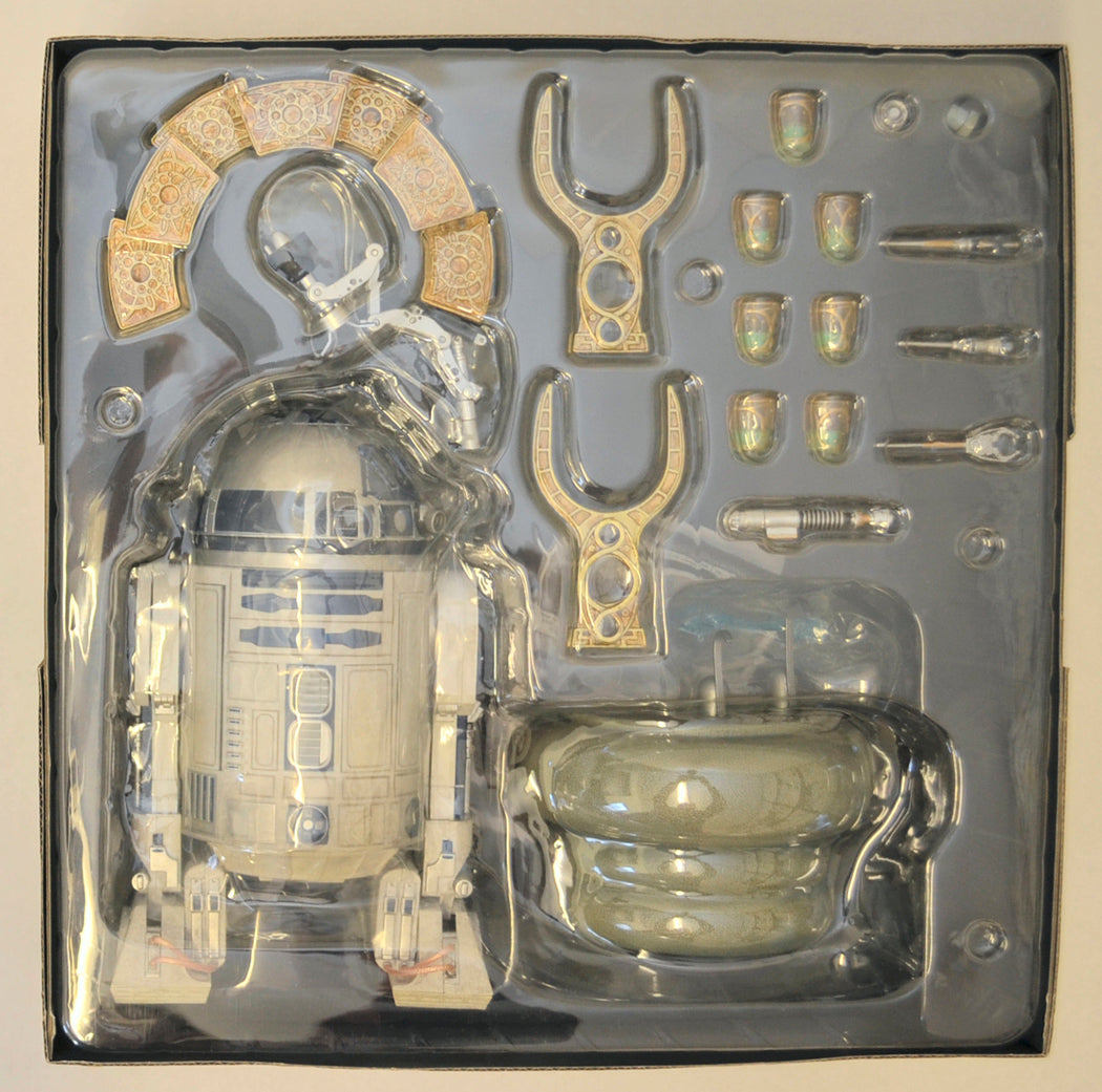 STAR WARS : SIDESHOW TOY - R2-D2 – SIDEHOW DELUXE – Box Inside View 