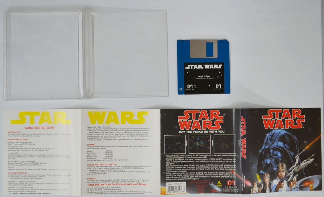 STAR WARS : Atari ST Game (contents) 