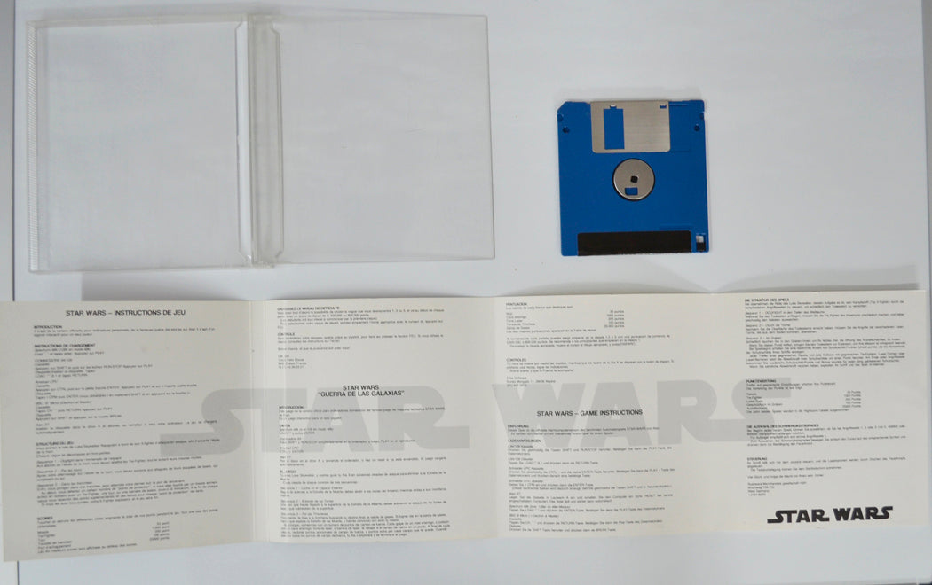 STAR WARS : Atari ST Game (contents back) 