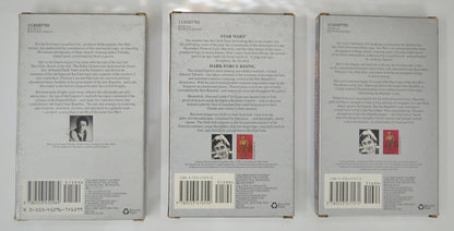 STAR WARS : Bantam Audio Cassette Trilogy (back) 