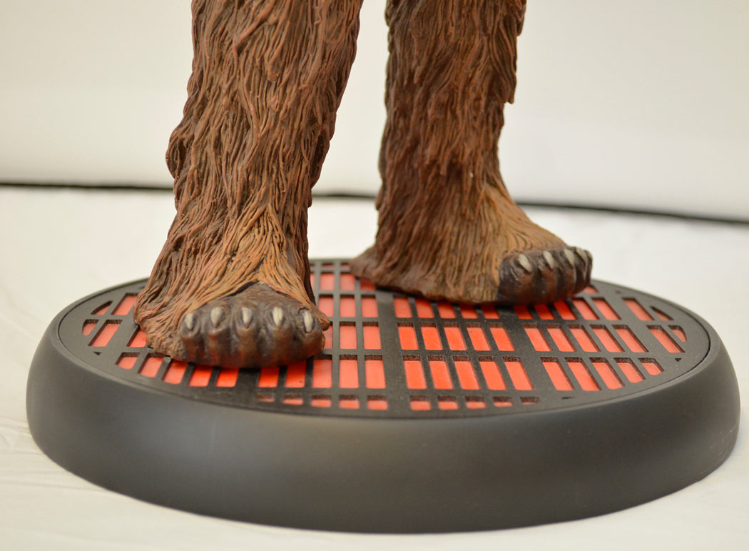 STAR WARS : SIDESHOW PREMIUM FORMAT CHEWBACCA – Feet View 