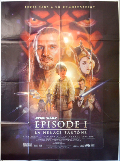 Star Wars Episode I : The Phantom Menace (Version B) Original French Grande Poster - Film Poster - Movie Poster