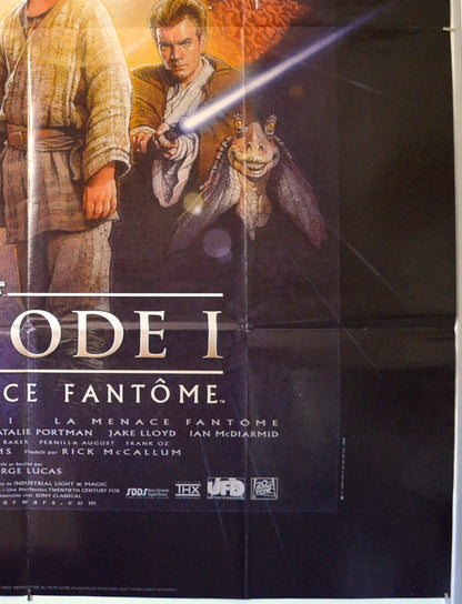 STAR WARS EPISODE 1 (Bottom Right) Cinema French Grande Movie Poster 