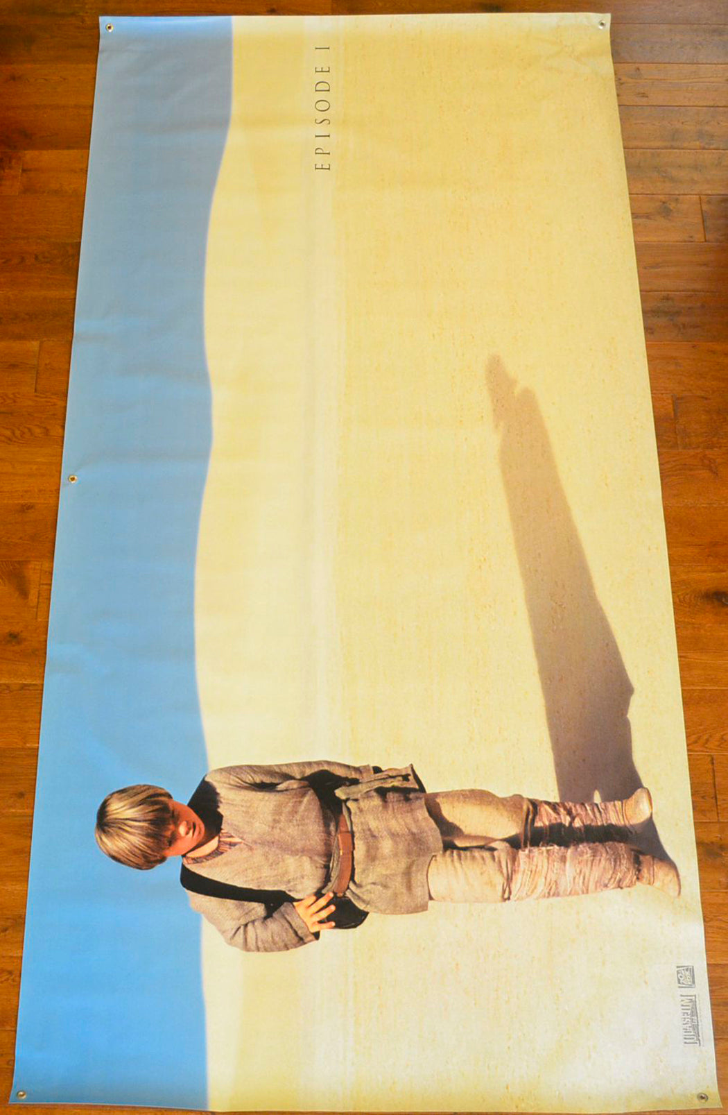 Star Wars Episode 1 : The Phantom Menace  Original Cinema Banner - Film Banner - Movie Banner - Vinyl Banner