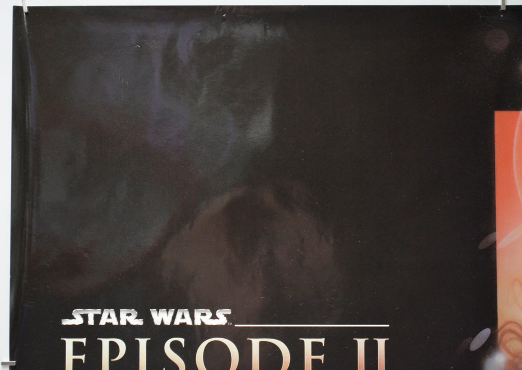 Star Wars : Episode II : Attack Of The Clones (Top Left) Cinema Quad Movie Poster 