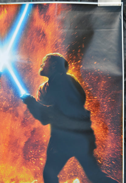 STAR WARS : EPISODE III - REVENGE OF THE SITH Cinema Bus Stop Movie Poster Top Right  