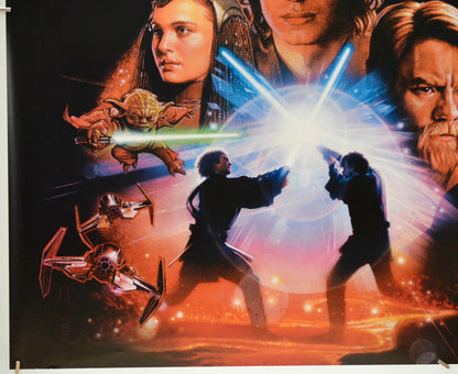 Star Wars : Episode III : Revenge Of The Sith (Bottom Left) Cinema Quad Movie Poster 