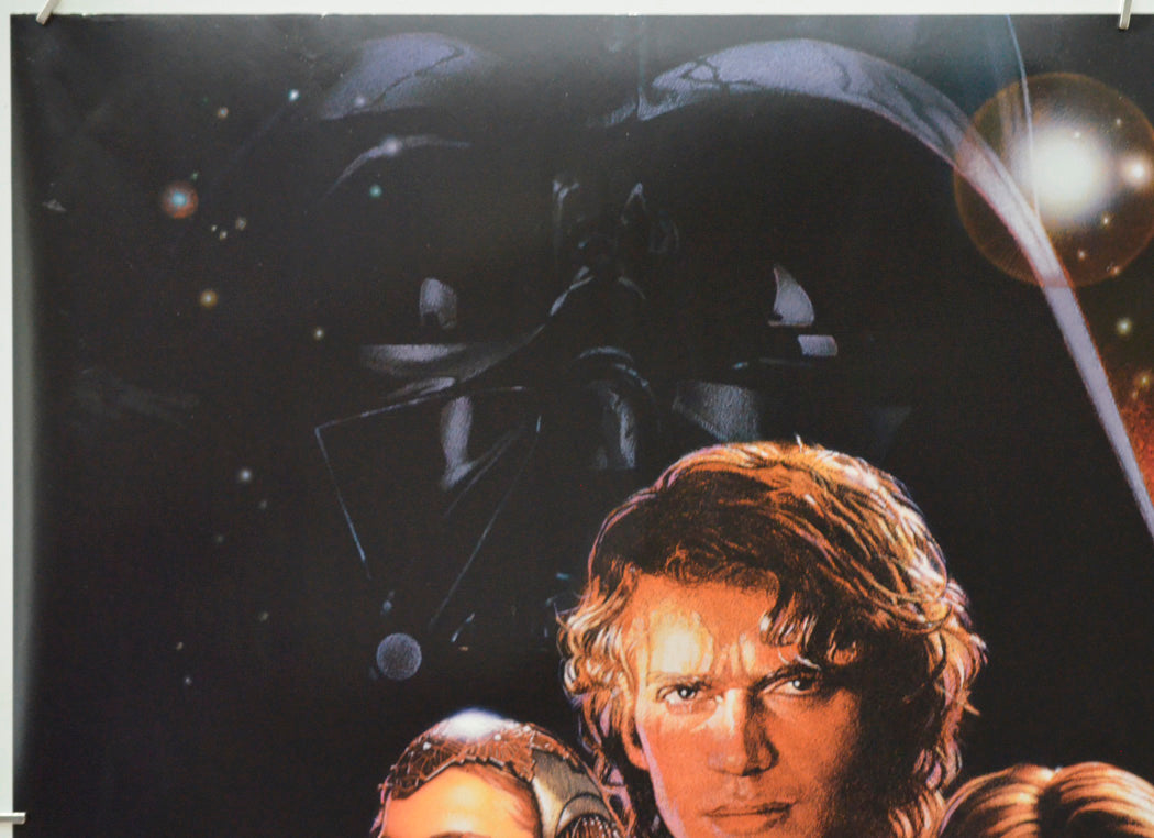 Star Wars : Episode III : Revenge Of The Sith (Top Left) Cinema Quad Movie Poster 