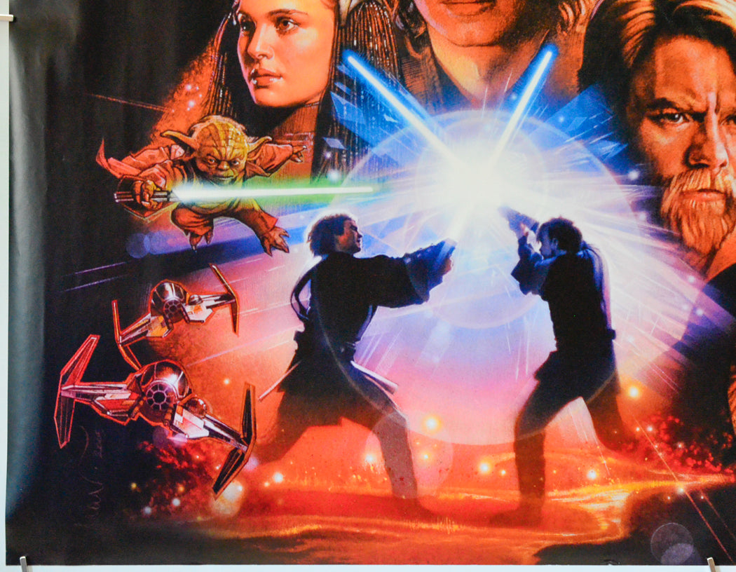 Star Wars : Episode III : Revenge Of The Sith (Bottom Left) Cinema Quad Movie Poster 