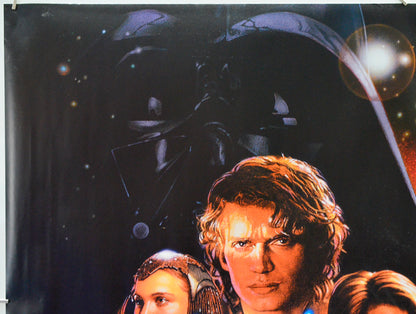 Star Wars : Episode III : Revenge Of The Sith (Top Left) Cinema Quad Movie Poster 