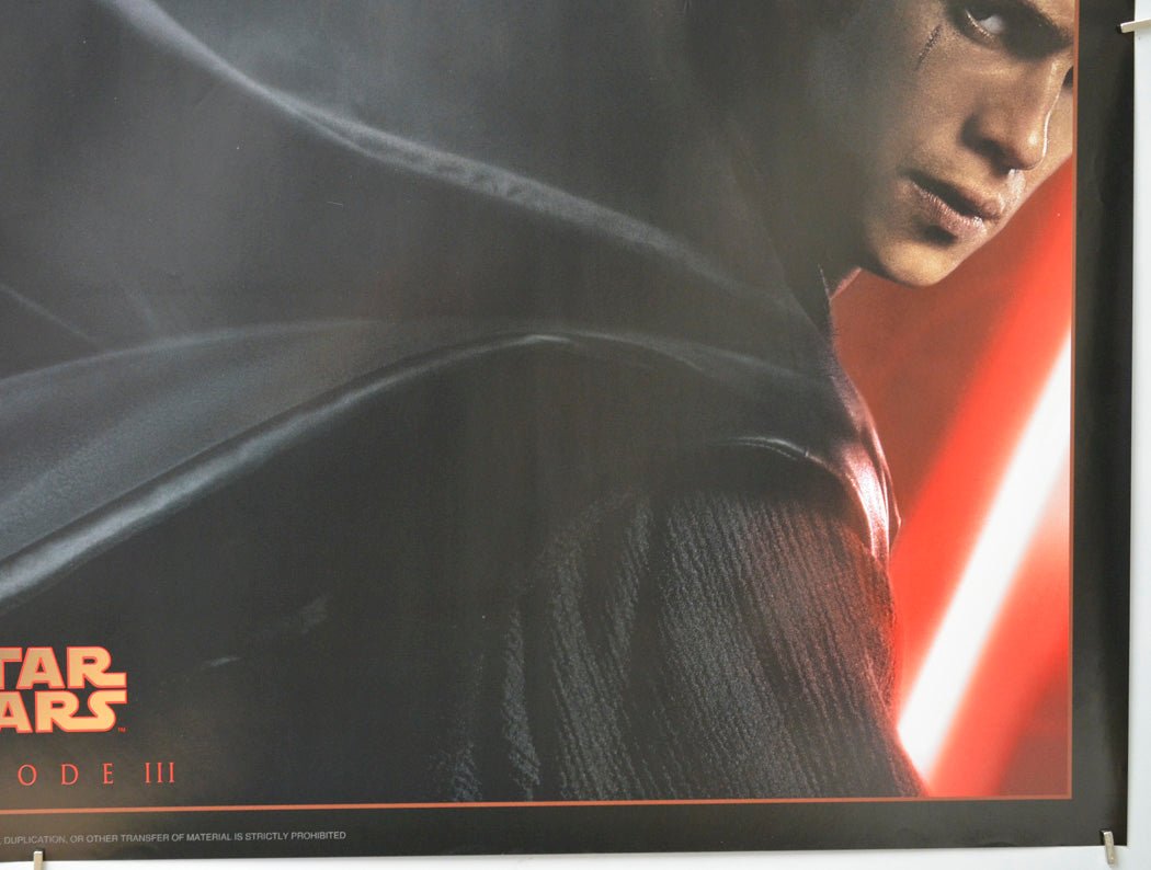 Star Wars : Episode III : Revenge Of The Sith (Bottom Right) Cinema Quad Movie Poster 