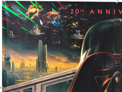 Star Wars : Episode III : Revenge Of The Sith (Top Left) Cinema Quad Movie Poster 