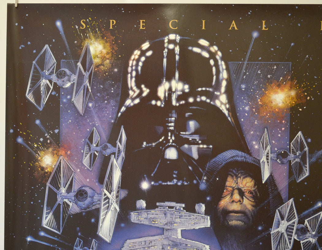 STAR WARS EPISODE V : THE EMPIRE STRIKES BACK (Top Left) Cinema Quad Movie Poster 