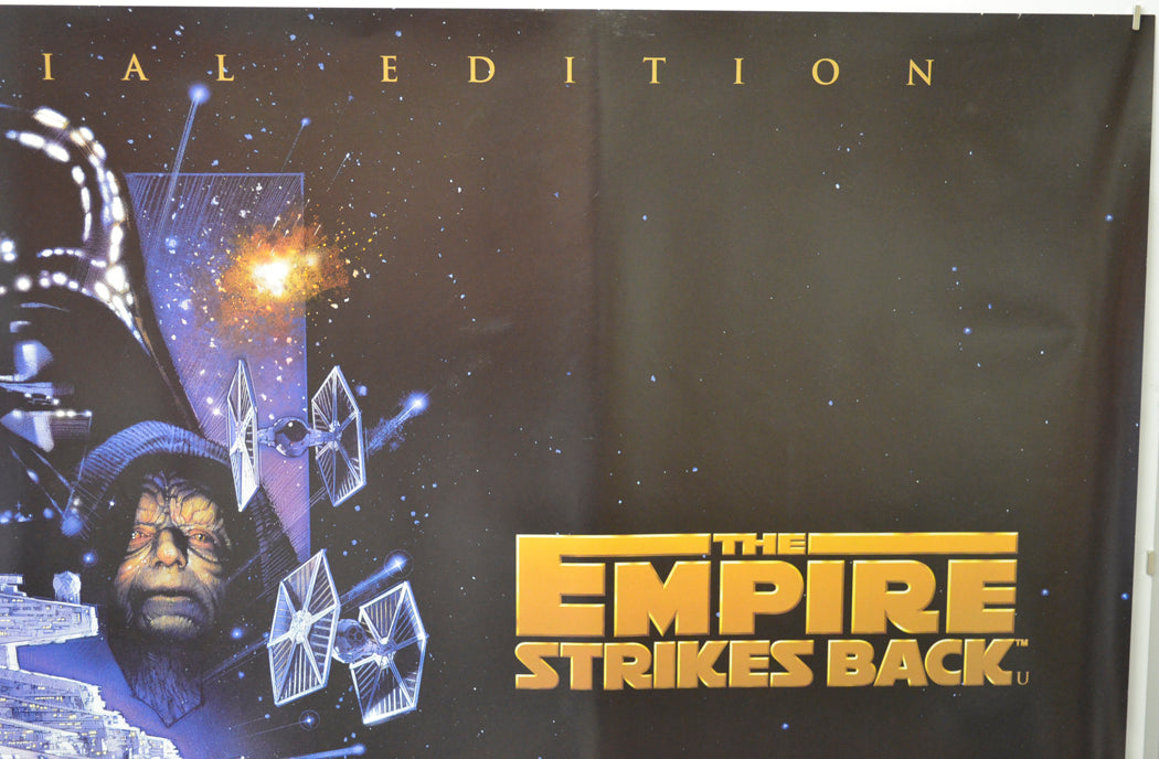 STAR WARS EPISODE V : THE EMPIRE STRIKES BACK (Top Right) Cinema Quad Movie Poster 