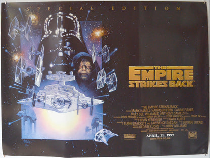 Star Wars Episode V : The Empire Strikes Back  (1997 Special Edition Quad Poster)   Original Quad Poster - Film Poster - Movie Poster