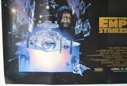 STAR WARS EPISODE V : THE EMPIRE STRIKES BACK (Bottom Left) Cinema Quad Movie Poster 