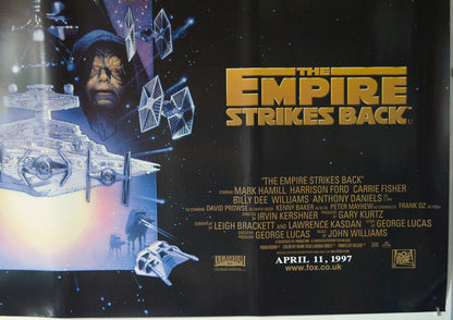 STAR WARS EPISODE V : THE EMPIRE STRIKES BACK (Bottom Right) Cinema Quad Movie Poster 